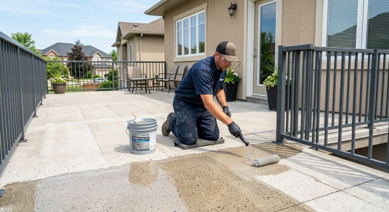 Concrete Deck Sealing in Tacoma, WA