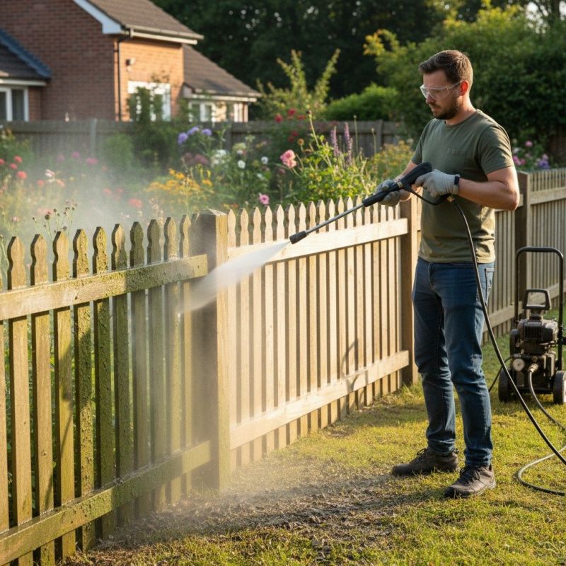 Fence Power Washing
