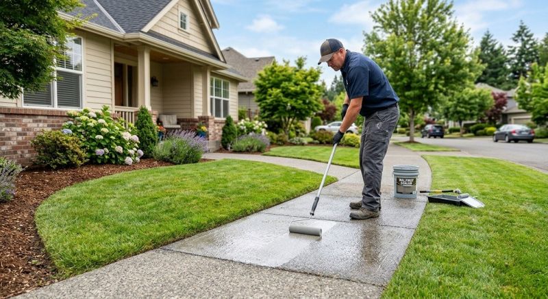 Walkway Sealing in Renton, WA