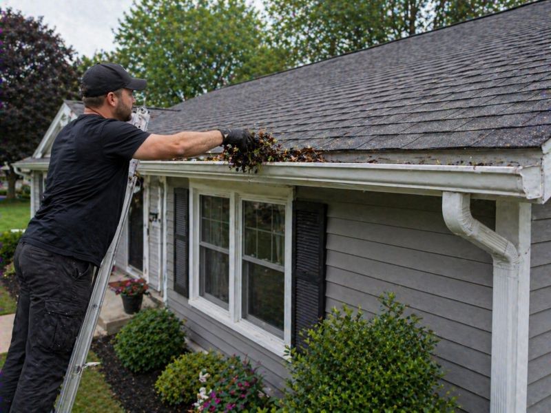 Clogged Gutter Clearing in Baltimore, MD